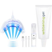 Rio Hammaste valgendamine DCWU-EU/1,6, 15min, 20 protseduuri, 1 otsik, 16 LED, Blue-Light Teeth Whitening™