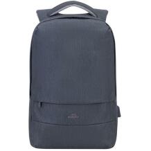 Rivacase Чехол 7562DARKGREY, 15.6", 120mm, 635g, 305mm, 460mm, 1 передний карман, USB порт, водоотталкивающий