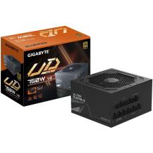 Gigabyte Maitinimo šaltinis UD750GM PG5 V2, 750W, 100-240V, 80 PLUS Gold, visiškai modulinis, 120mm ventiliatorius