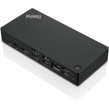 Lenovo ThinkPad Universal USB-C dokk 40AY0090MX, 1xRJ-45, 1xVGA, 2xDisplayPort, 1xUSB-C, 3xUSB 3.0, 2xUSB 2.0, 1xHDMI, 65W
