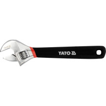 Ключ разводной с обрезиненной ручкой 200мм YT-21651 YATO
