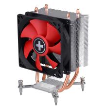 Xilence CPU Охладитель XC026, 92mm, 2, 130W, 600-2200 RPM, 14-23.8 dB, RoHS, черный/красный/серебристый