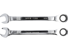 Kombinuotas Raktas Su Reversu. 30Mm, 72Z, Crv YT-0205 YATO