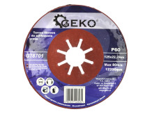 Šķiedru disks betonam un akmenim, 125mm, P60, G78701, GEKO