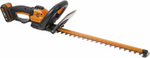 Battery hedge trimmer 45 cm, Worx, WG261E, 20 V MAX/2.0 Ah Li-ion, 2200 rpm, 16 mm