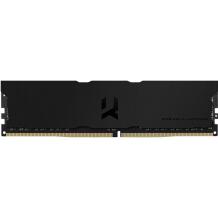 Goodram atmintis DIMM IRP-K3600D4V64L18/16G, 16GB, 3600MHz, CL18, 1.35V, gili juoda, šilumos skleidėjas