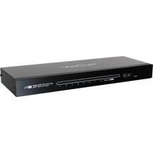 Aten 8-Port HDMI Cat 5 Jagaja VS1808T-AT-G, 8 HDMI väljundit, 60m, toetab 3D, Dolby True HD, RS-232