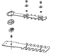 Shrubber assembly WG800E, Worx, 50025670, 0.1 kg
