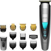 Cecotec Trimmeris PrecisionCare Pro 5-in-1 4331, 13 garuma iestatījumi, bezvadu, mitrs un sauss, IPX7, titāna asmeņi