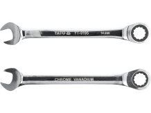 Kombinuotas Raktas Su Reversu 14Mm, 72Z, Crv YT-0195 YATO