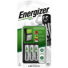Energizer laadija MAXI HR6 638582, 2000 mAh, 4 AA akut, 230 V, laadimisaeg 8-10 h, automaatne väljalülitus