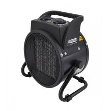 Elektriskais keramiskais sildītājs, 3 kW jauda, regulējams leņķis, termostats, AW85711BL, AWTOOLS