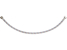 Savienojuma šļūtene 1/2" F/M 600mm, FALA, 71823, nerūsējošais tērauds, EPDM gumija, 32L/min plūsma