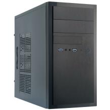 Chieftec Korpus HT-01B-OP, Mini Tower, 2x USB 3.0, 408mm, 180mm, 352mm, 3x 3.5" pesa, 1x 2.5" pesa, must