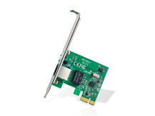 TP-Link TG-3468 gigabitu PCI Express tīkla adapteris 10/100/1000 Mbps PCIe 32-bit saskarne Balta