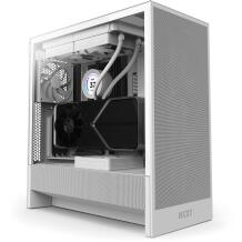 Nzxt Korpus H5 Flow CC-H52FW-01, 430mm, 225mm, 465mm, 1x120mm esifännid, 1x120mm tagafännid, 2x2.5" pesa, 1x3.5" pesa
