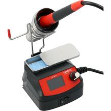 Yato lodēšanas stacija YT-82500, 18 V, 100 W, temperatūras diapazons 90-500°C, precizitāte ±2°C, 3 atmiņas kanāli, krāsu displejs