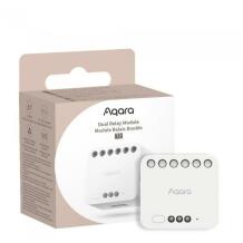 Aqara DCM-K01 Kahekordne releemoodul, Valge, 45.5 × 48 × 24 mm, 0.06 kg