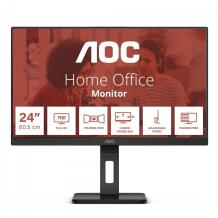 Aoc monitor 24E3QAF, 23.8'', 1920 x 1080, 75 Hz, 4 ms, 1 x HDMI, 1 x DP, 1 x 3.5 mm, 1 x D-Sub, 300 cd/m², 16:9, 178°/178°