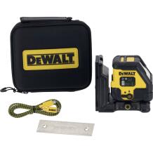 Dewalt Līnijas lāzers DCLE14201GB-XJ, 45m darbības attālums, 3mm precizitāte, IP65, 11 stundu darbības laiks, 2 līnijas