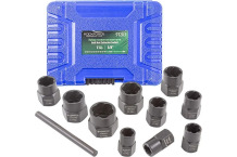 Galvučių rinkinys ROCKFORCE RF-912U3, 9-19 mm, Cr-Mo, 11 vnt.