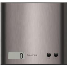 Salter Skaitmeniniai virtuvės svarstyklės 1087 SSDRCEU16, 3kg, CR2032, nerūdijantis plienas, LCD ekranas, taros funkcija