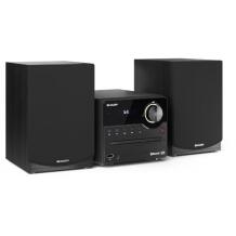 Sharp Hi-Fi mikro süsteem XL-B512(BK), 45W, must, USB port, AUX sisend, Bluetooth, CD mängija, FM raadio, traadita ühendus