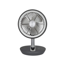 Nešiojamas akumuliatorinis sulankstomas ventiliatorius namams ir stovyklavimui USB 15h 4 greičiai Ø14cm Vento Cordless Foldable Eurom