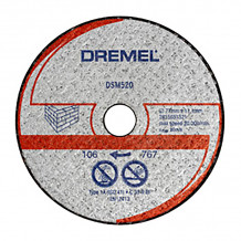 77 mm disks mūra griešanai 2615S520JB DREMEL