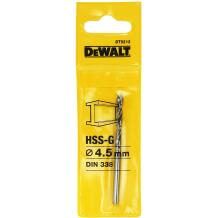 Dewalt urbis DT5212-QZ 4.5 mm HSS-G, 80 mm, 47 mm darba garums, 2x 4.5 mm HSS-G metāla urbji