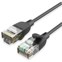 Vention патч-кабель IBIBJ CAT 6A, 5м, черный, U-UTP, 0.06кг