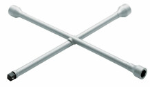 Automobilio ratų kryžminis raktas 28PUV, 17x19 (3/4'')x21x1/2'', GEDORE, 6228260