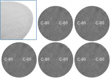 Slīpēšanas siets ar Velcro, 225mm P80, G78841, GEKO