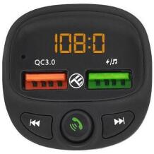 Tellur FM saatja, FMT-B7, TLL622051, 87.5-108.0 MHz, Bluetooth 5.0, QC3.0 USB, MicroSD kuni 64GB