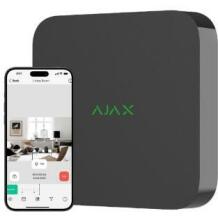 Ajax vaizdo įrašymo įrenginys 127051, 8 kanalai, juodas, 0.583 kg, veikimo temperatūra nuo 0 °C iki +40 °C