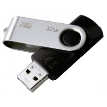 Goodram 32GB UTS2 USB 2.0 mälupulk, UTS2-0320K0R11, 32 GB, USB 2.0, 20 MB/s, 5 MB/s, must