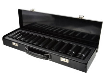 Trieciena uzgriežņu atslēgu komplekts 1/2” SW 10-30 MM, dziļums 78 MM, Cr-Mo, G10501, GEKO