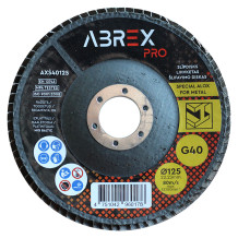 Slīpējamais disks lapiņu 125mm G40 Standard ABREX
