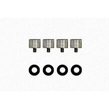 Zalman AMD kinnituskits ZM-AM5MKB, valge, must, alus x 4, kumm x 4
