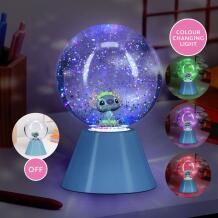 Paladone Disney Stitch LED sädelev pall PP14473LS, 17cm, 5V (USB-C), 4.5V (3xAA), mitmevärviline, 1 LED pirn