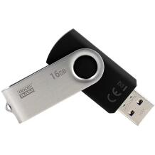 Goodram UTS3 USB mälupulk, UTS3-0160K0R11, 16 GB, USB 3.0, 60 MB/s, 20 MB/s, must, ühilduvus Windows/Mac/Linux