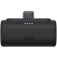 Baseus Powerbank P10068306113-00, 5000mAh, 20W, USB-C, juodas, 5V=2.4A, 18Wh, 2 krypčių greitas įkrovimas