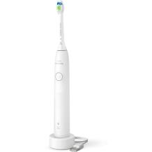 Philips Электрическая зубная щетка HX7108/01 2 скорости, 62000 движений/мин, 21 день работы от аккумулятора, датчик давления
