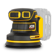 JCB JCB-18POS-125 Professional 18V бесщеточная эксцентриковая шлифмашина для дерева металла и краски 125мм 8000-12500об/мин 3 скорости