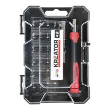 Kärukruvikeeraja komplekt 26 tk KREATOR KRTH20006 Slotted, PH, TX, Hex, Plastkarp