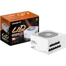 Gigabyte UD850GM PG5 ICE maitinimo šaltinis, 850 W, 80 PLUS Gold, visiškai modulinis, 120 mm ventiliatorius, ATX 3.1