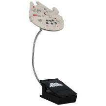 Paladone Millennium Falcon klipsvalgusti PP12712SW, 20cm, 1 LED, hall, reguleeritav valgus, klips raamatutele