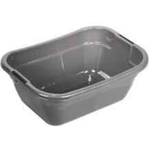 Nhg Vanna 23L овальная серая 2984632, 547mm, 395mm, 210mm, 23l, прямоугольная форма, серый цвет