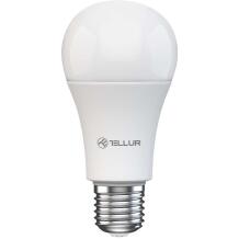 Tellur Gudrā WiFi Spuldze E27 TLL331331, 9W, 820lm, 2700K-6500K, 2,4GHz, WPA-PSK, aptumšojama