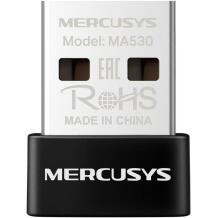 Mercusys USB адаптер MA530, Bluetooth 5.4, 1 шт, USB Type-A, черный/металлический, беспроводной